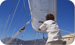 Greek islands sailing trip