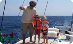 Greek islands sailing trip