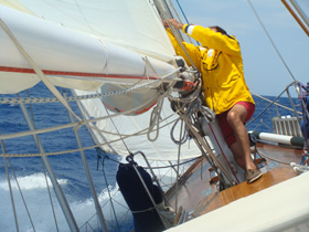 Swan charter greece