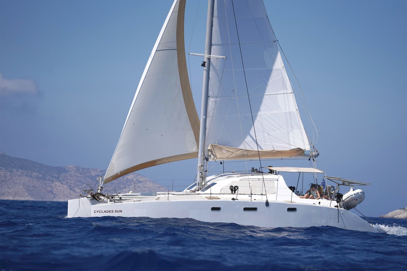catamaran punch 41 en grèce