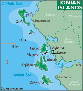 navigation iles ioniennes