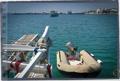 iles grecques en bateau