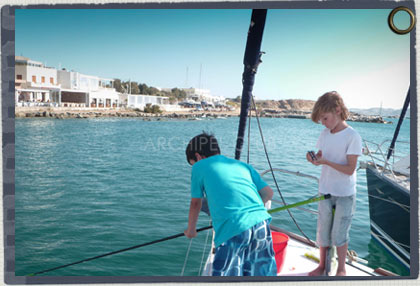 sailing vacation naxos