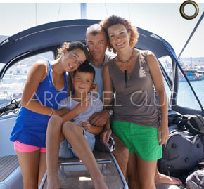 greek family sailing cruise