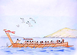 Cycladic ship